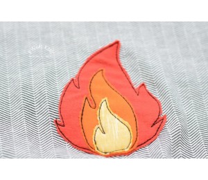 Stickdatei - Feuerwehr Fransenappli